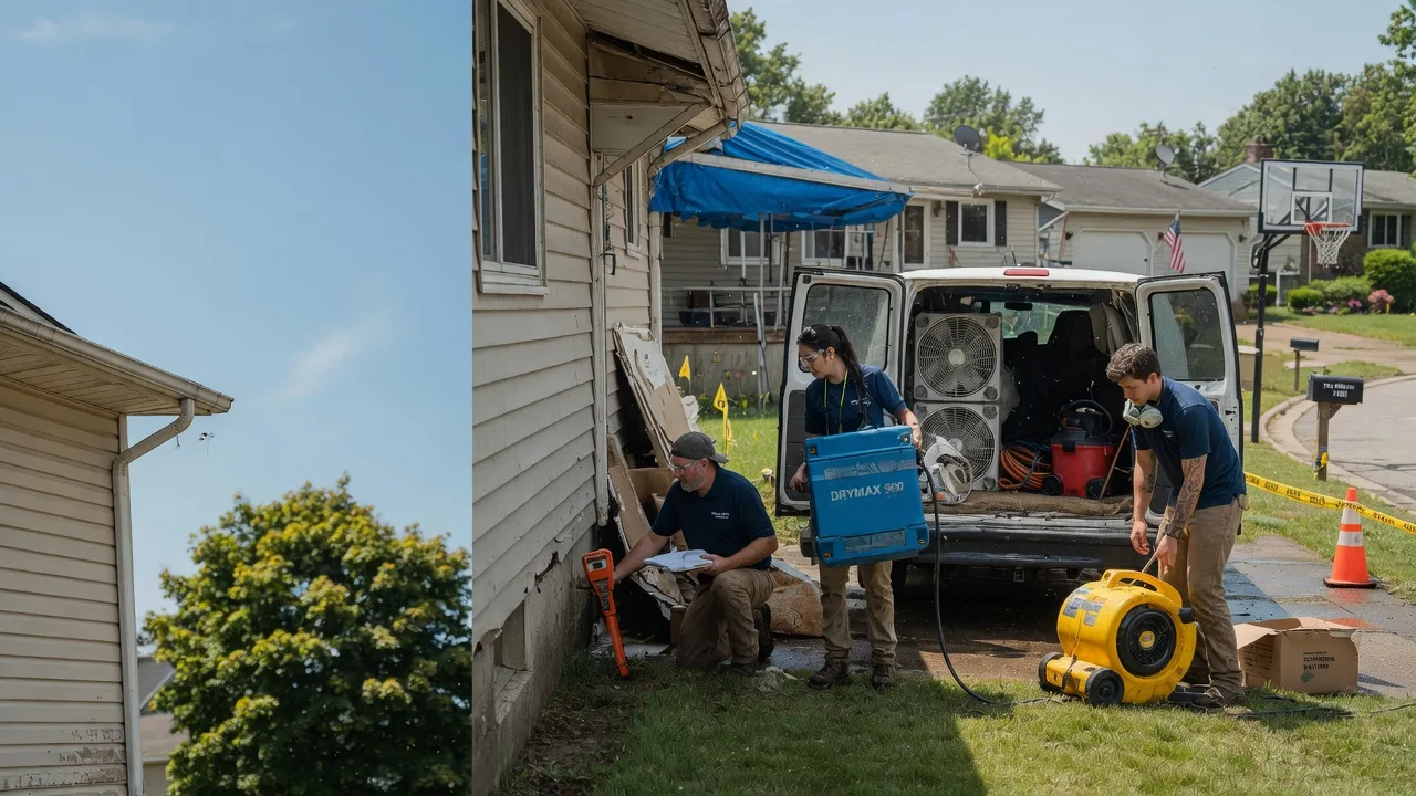 Ceiling Leak Cleanup in Water View, VA near me