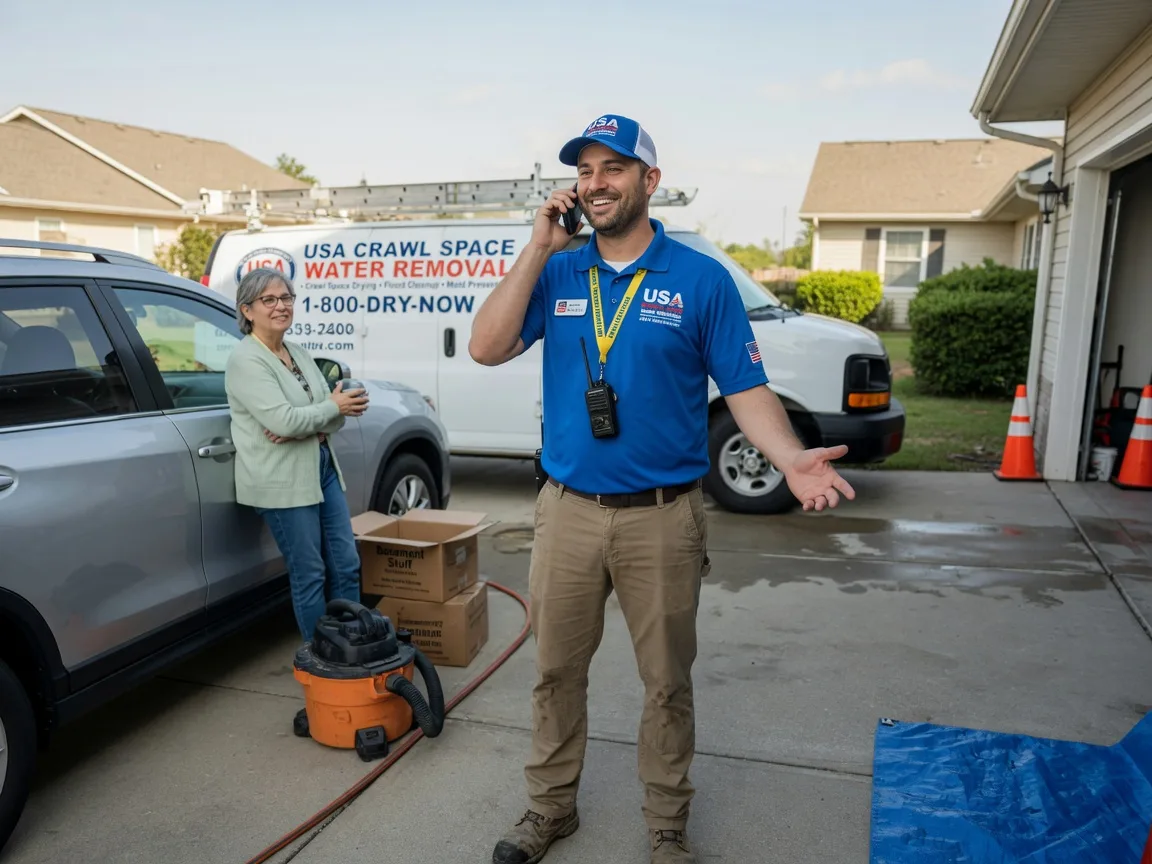 Crawl Space Water Removal Water View, VA FAQs